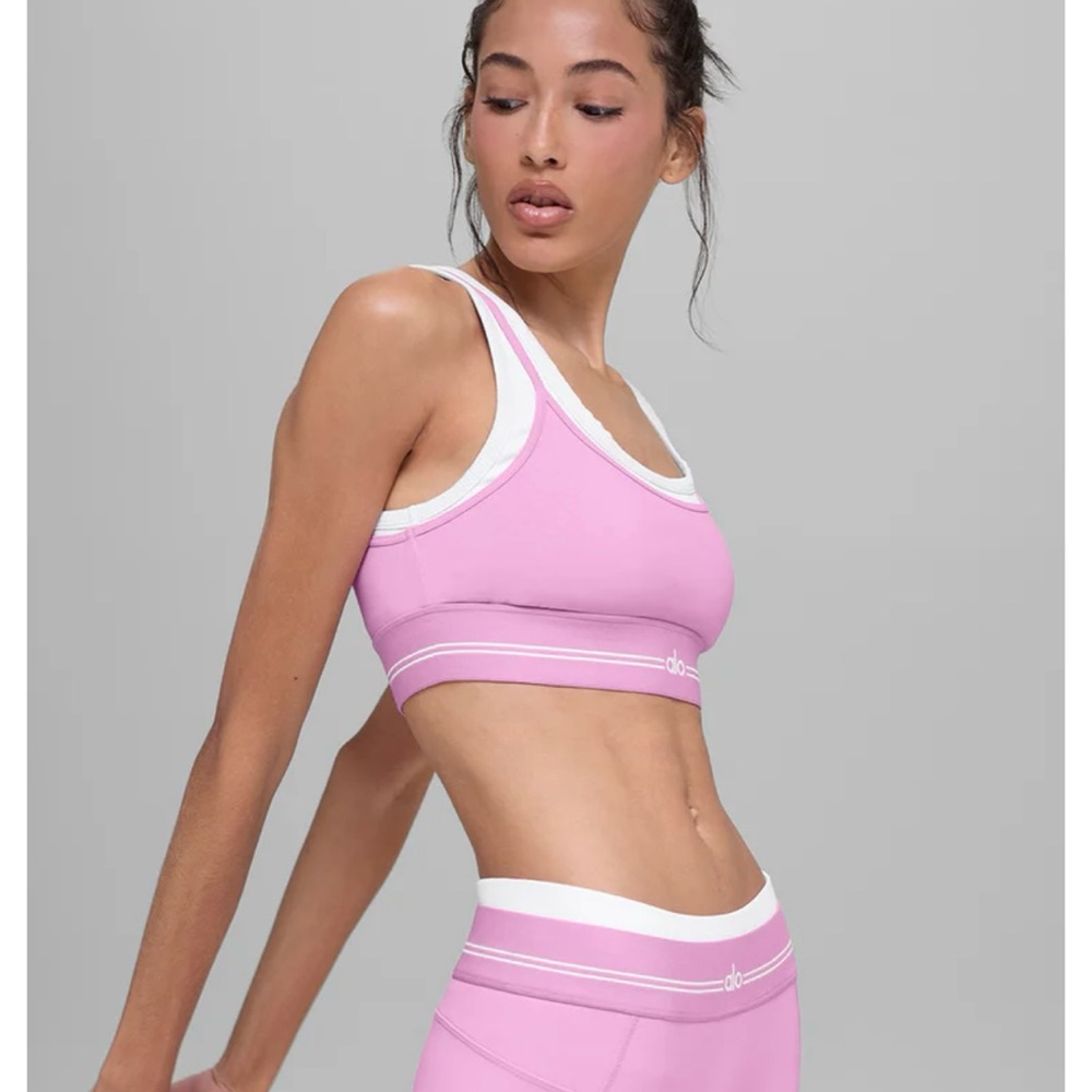 ALO Better Together Bra | Candy Heart Pink | NWT | Size Small